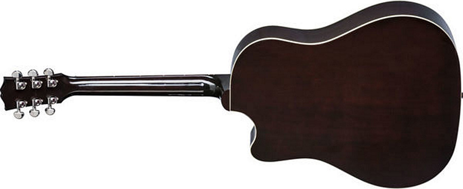 Gibson J-45 Cutaway 2019 Dreadnought Cw Epicea Acajou Rw - Vintage Sunburst - Guitarra acústica & electro - Variation 1