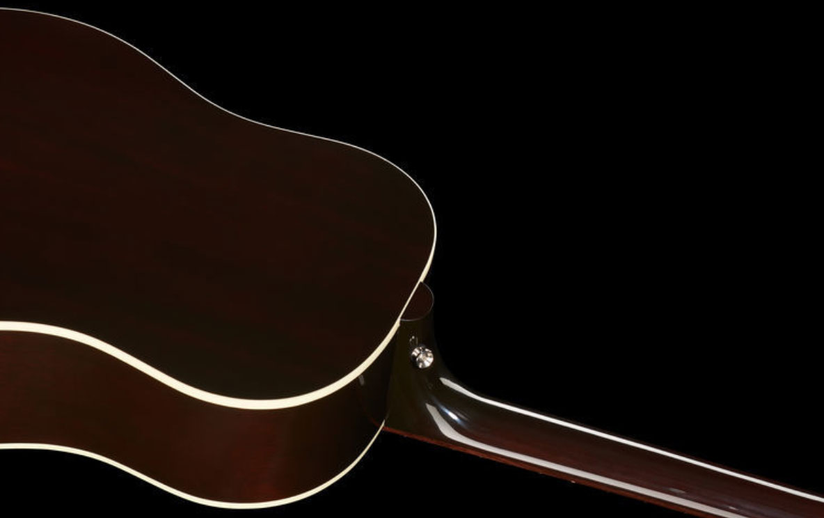 Gibson J-45 Standard Lh Dreadnought Gaucher Epicea Acajou Rw - Vintage Sunburst - Guitarra electro acustica - Variation 3