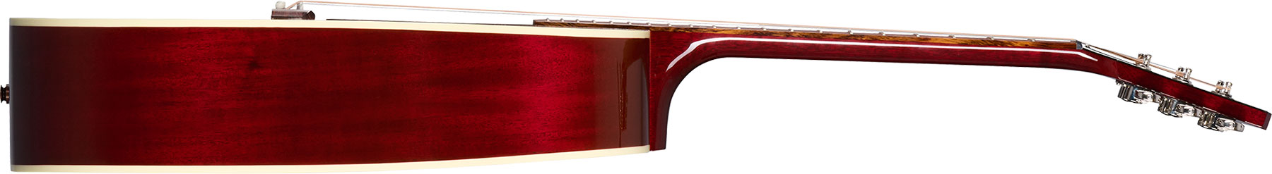 Gibson J45 Standard Modern Dreadnought Epicea Acajou Rw - Wine Red - Guitarra folk - Variation 2
