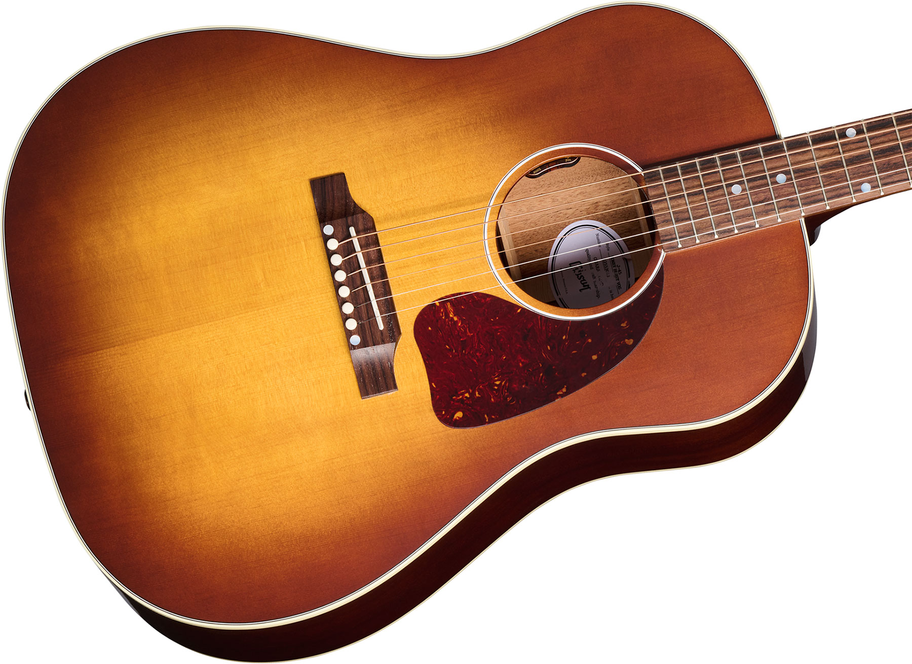 Gibson J-45 Standard Modern Dreadnought Epicea Acajou Rw - Vos Honey Burst - Guitarra folk - Variation 3