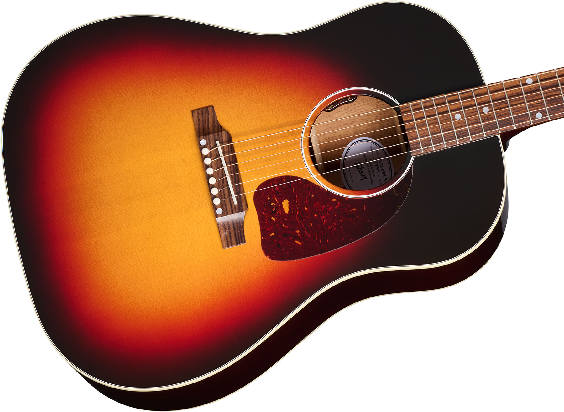 Gibson J-45 Standard Modern Dreadnought Epicea Acajou Rw - Tri Burst - Guitarra folk - Variation 3