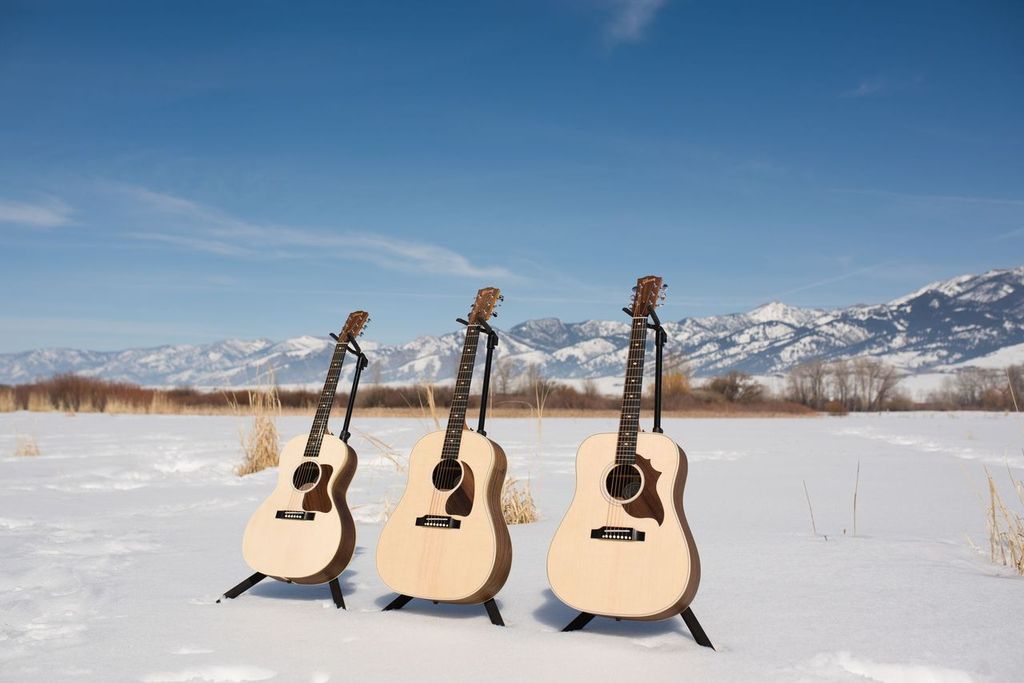 Gibson J-45 Sustainable 2019 Epicea Noyer Ric - Antique Natural - Guitarra electro acustica - Variation 5