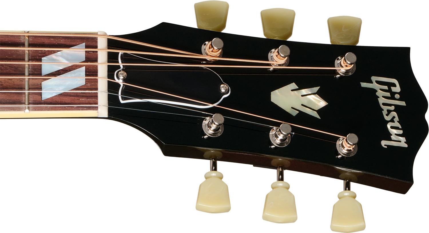 Gibson J185 Original (baggs Hifi Dna) Jumbo Epicea Erable Rw - Vintage Sunburst - Guitarra folk - Variation 5
