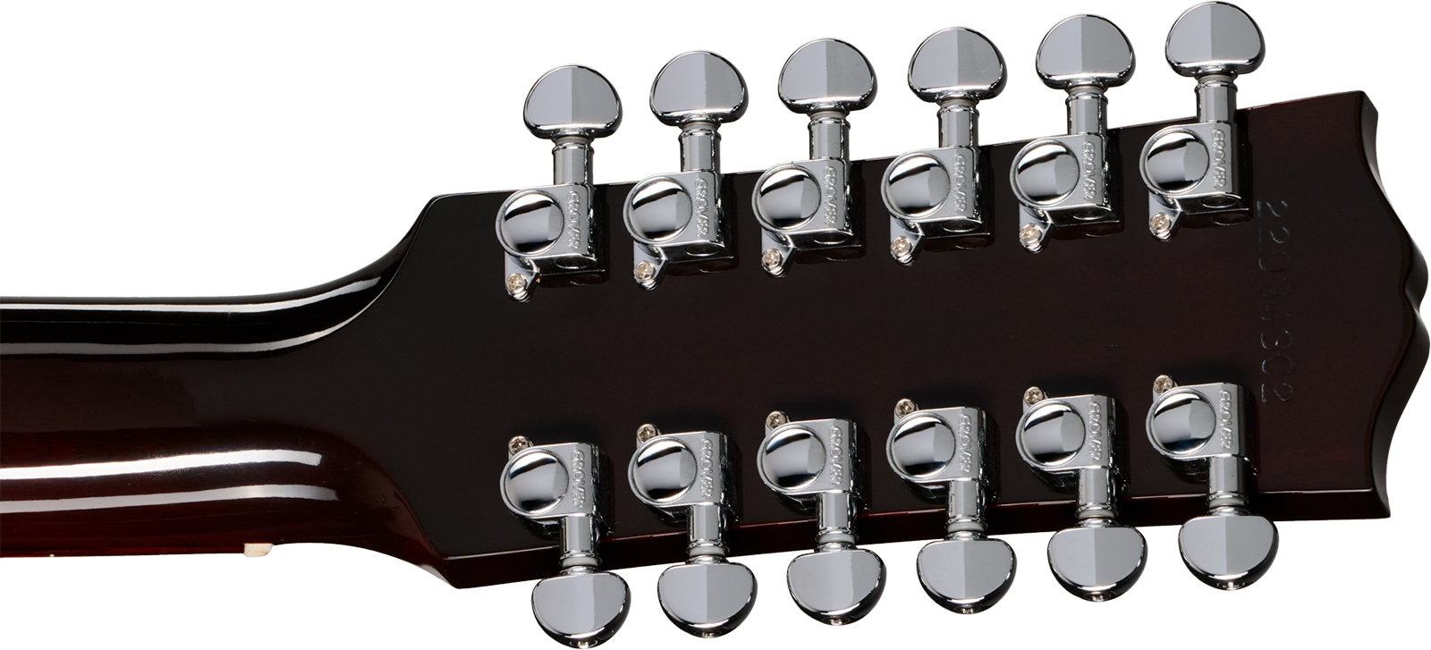 Gibson J45 Standard 12-string Lh (baggs Hifi Dna) Dreadnought 12c Gaucher Epicea Acajou Rw - Vintage Sunburst - Guitarra folk - Variation 6
