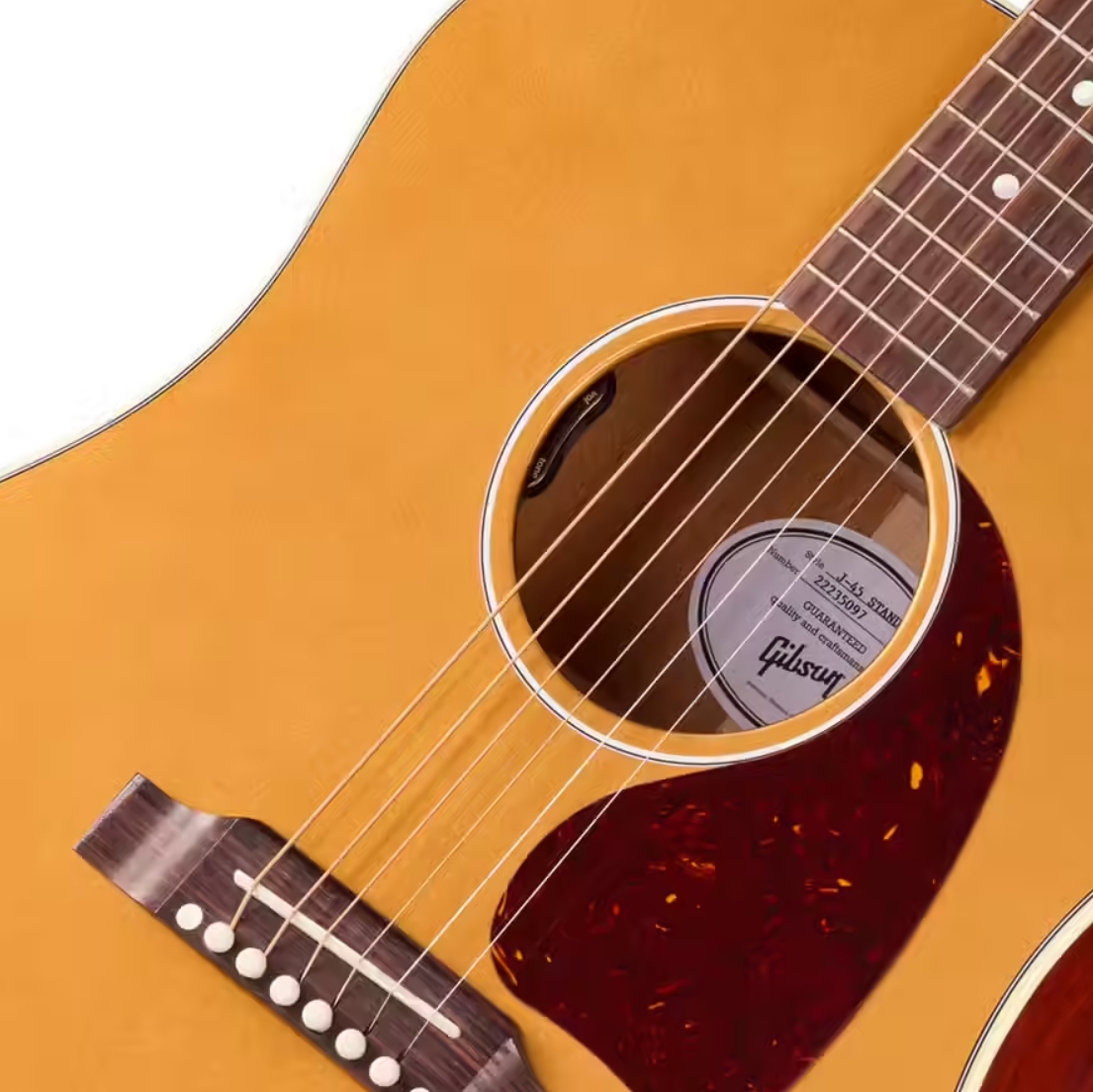 Gibson J45 Standard Dreadnought Epicea Acajou Rw - Goldtop - Guitarra folk - Variation 3