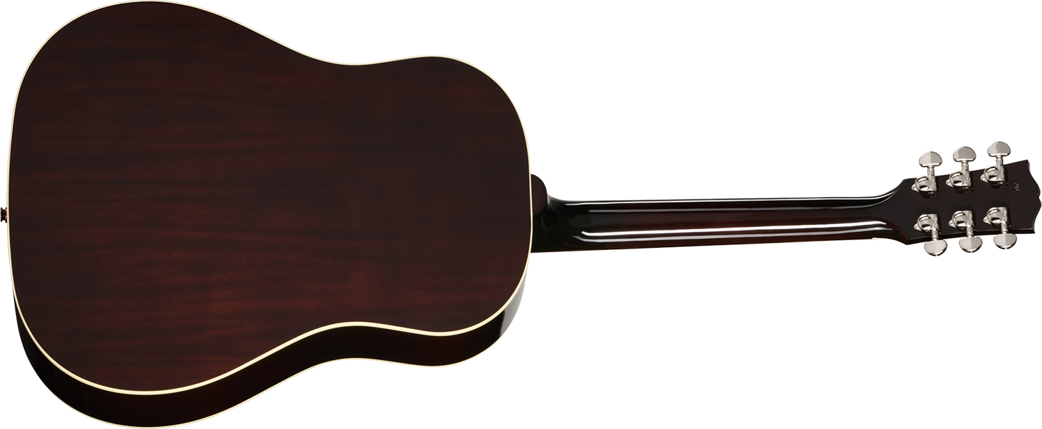 Gibson J45 Standard Lh (baggs Hifi Dna) Dreadnought Gaucher Epicea Acajou Rw - Vintage Sunburst - Guitarra folk - Variation 1