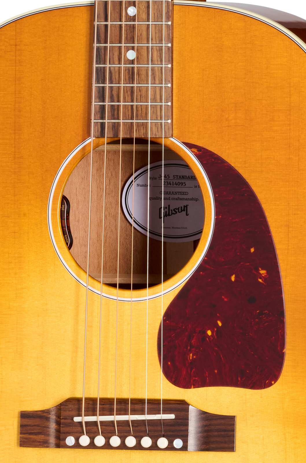 Gibson J45 Standard Modern Dreadnought Epicea Acajou Rw - Heritage Cherry Sunburst - Guitarra folk - Variation 3