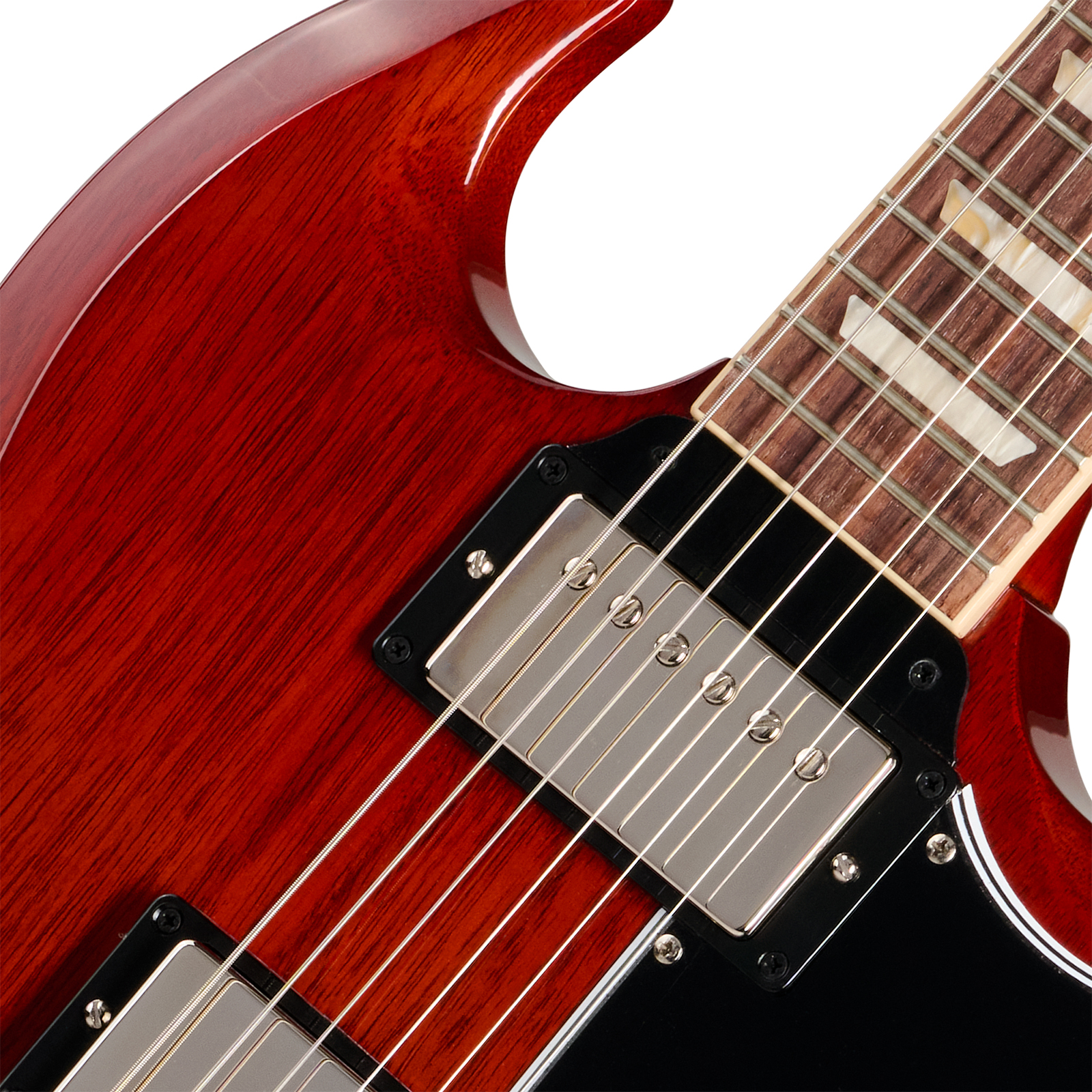 Gibson Jake Kiszka Sg Standard Ltd Signature 2h Ht Rw - Faded Vintage Cherry - Guitarra eléctrica de doble corte - Variation 3