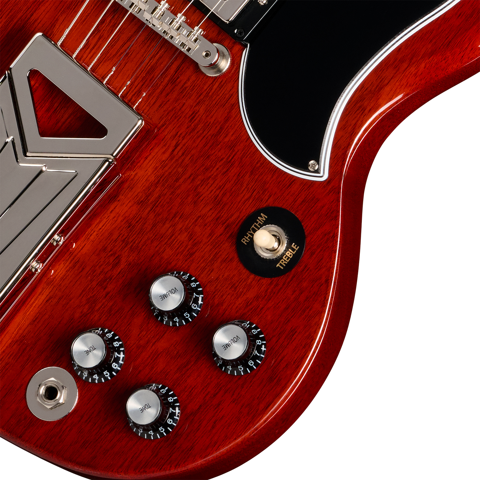 Gibson Jake Kiszka Sg Standard Ltd Signature 2h Ht Rw - Faded Vintage Cherry - Guitarra eléctrica de doble corte - Variation 4