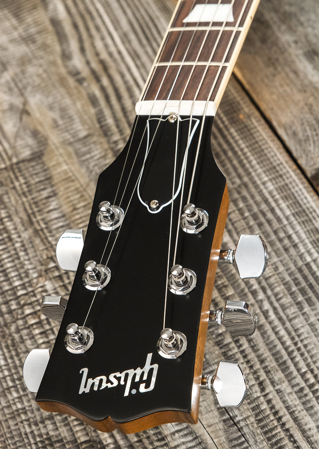 Gibson Kirk Hammett Les Paul Standard Greeny 2h Ht Rw - Greeny Burst - Guitarra eléctrica de corte único. - Variation 8
