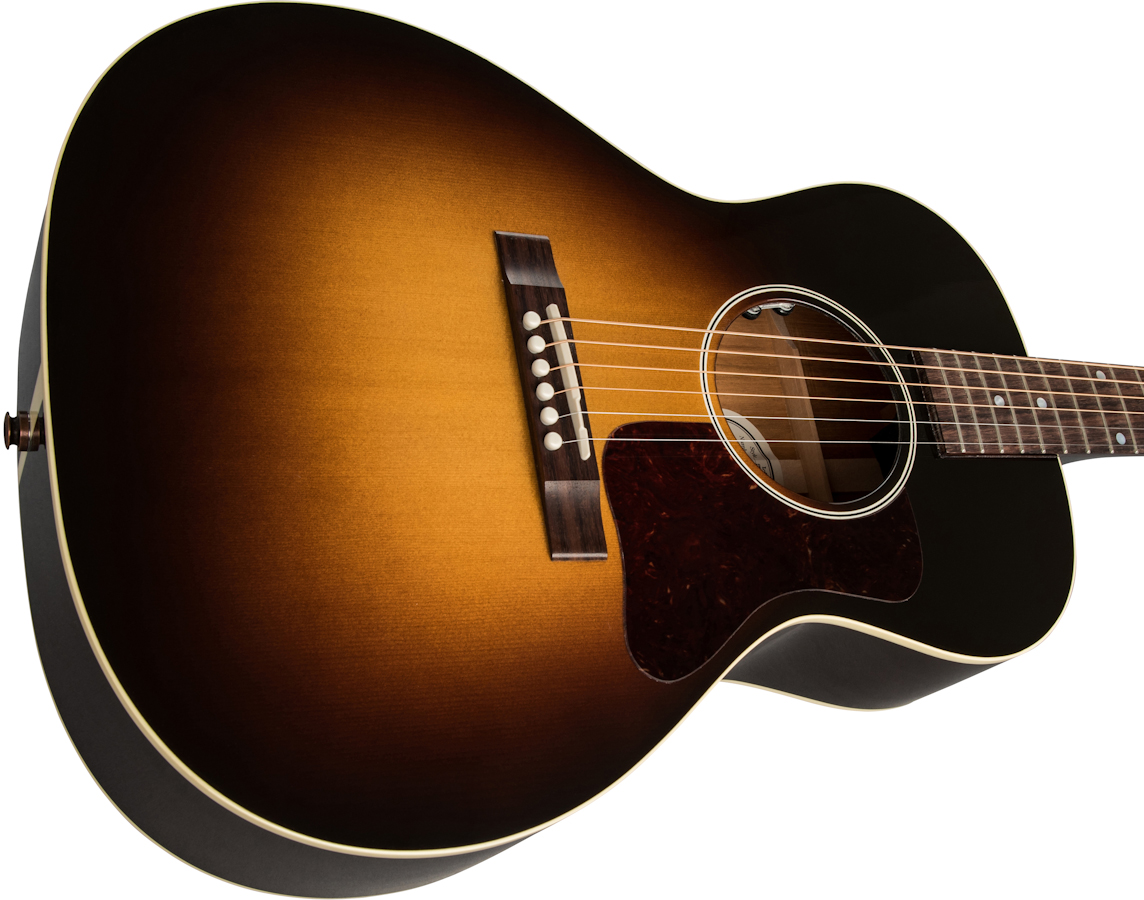 Gibson L-00 Standard 2019 Gaucher Small Body Epicea Acajou Rw - Vintage Sunburst - Guitarra folk para zurdos - Variation 3