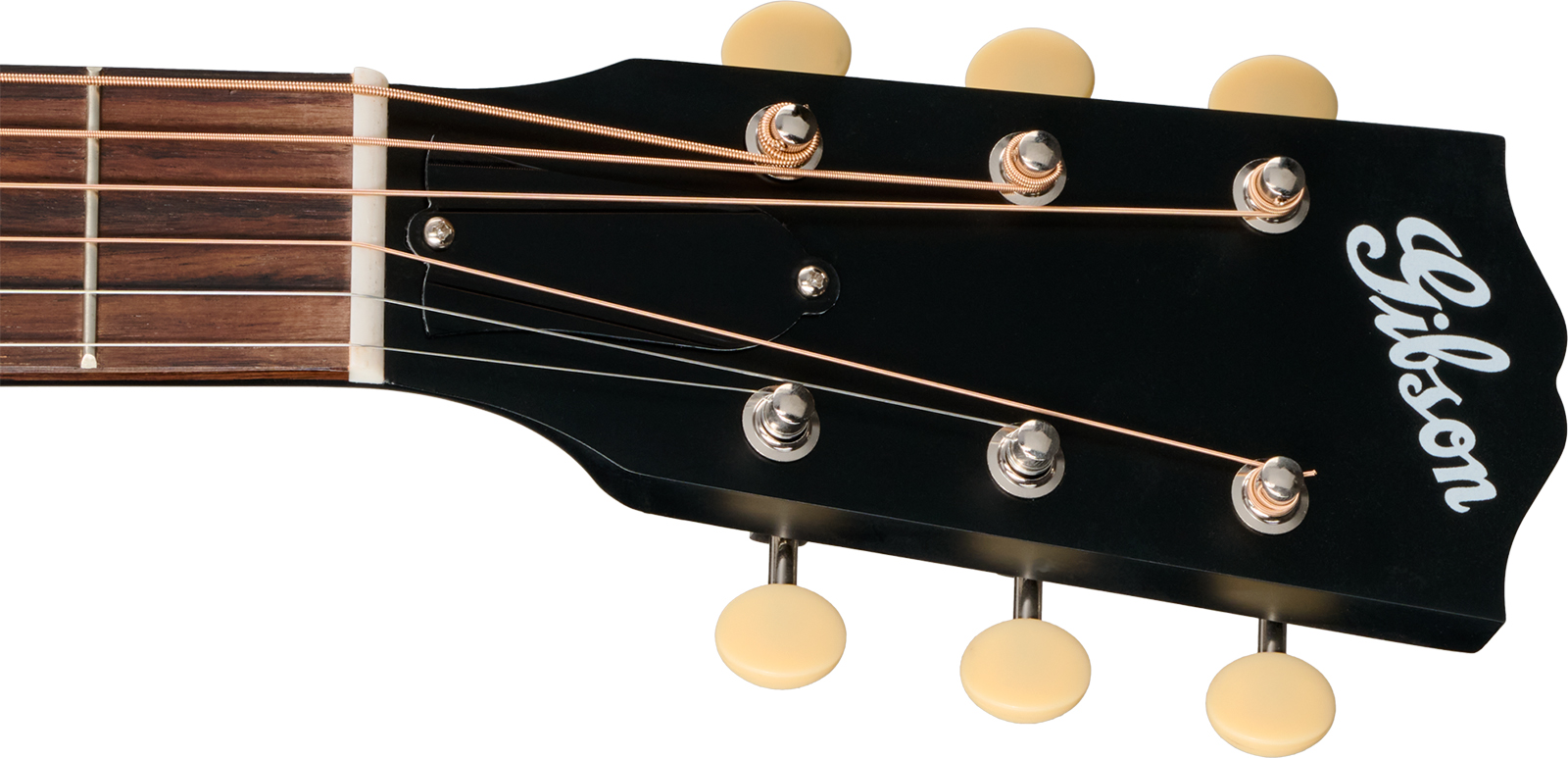 Gibson L00 Century 12-fret Parlor Shsc Epicea Acajou Rw - Ebony Satin - Guitarra folk - Variation 4
