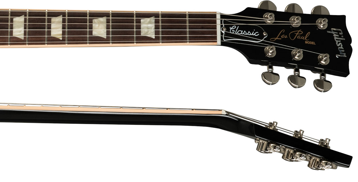 Gibson Les Paul Classic Modern 2h Ht Rw - Ebony - Guitarra eléctrica de corte único. - Variation 3