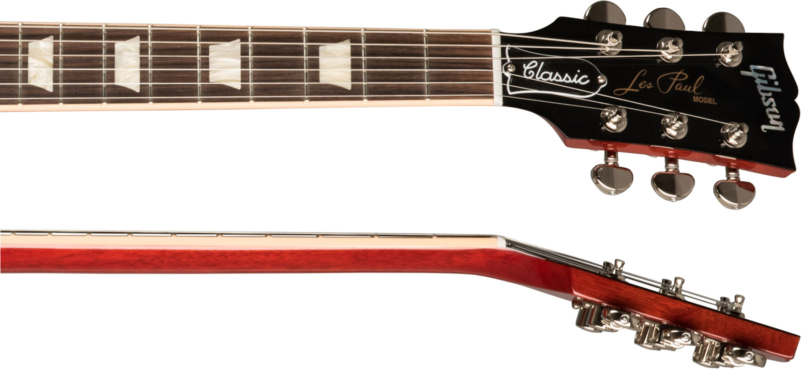Gibson Les Paul Classic Modern 2h Ht Rw - Trans Cherry - Guitarra eléctrica de corte único. - Variation 3