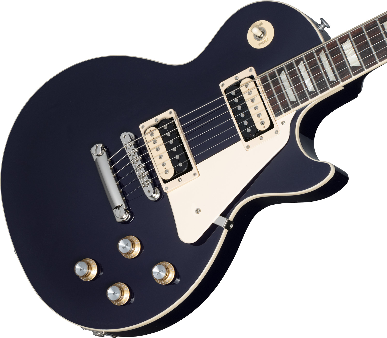 Gibson Les Paul Classic Modern Usa 2h Burstbucker 61 Ht Rw - Deep Purple - Guitarra eléctrica de corte único. - Variation 4