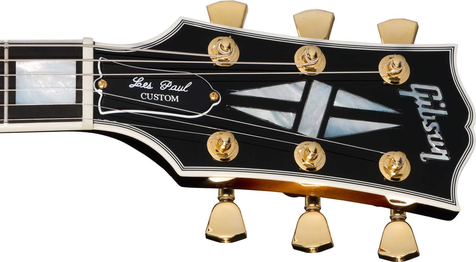 Gibson Les Paul Custom 70s 2h Ht Eb - Tobacco Burst - Guitarra eléctrica de corte único. - Variation 4