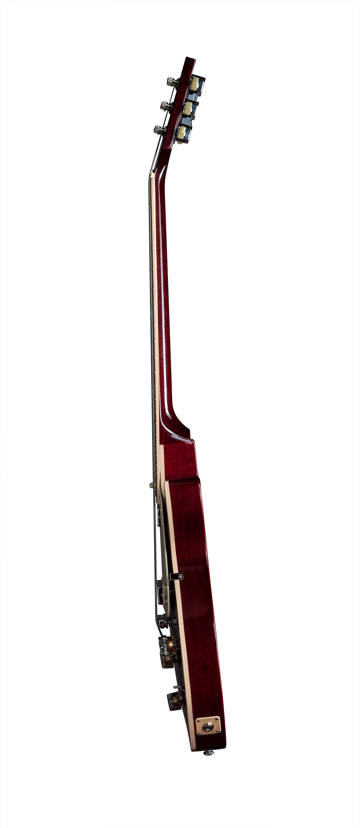 Gibson Les Paul Deluxe 2015 Ch - Wine Red - Guitarra eléctrica de corte único. - Variation 3