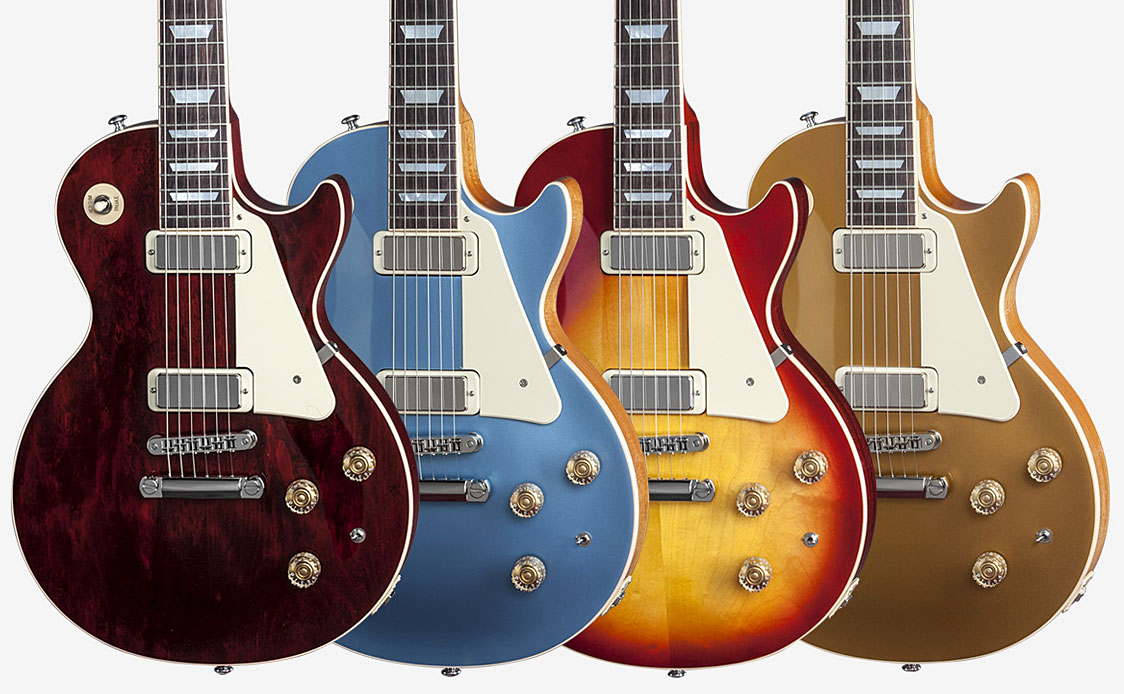 Gibson Les Paul Deluxe 2015 Ch - Wine Red - Guitarra eléctrica de corte único. - Variation 6