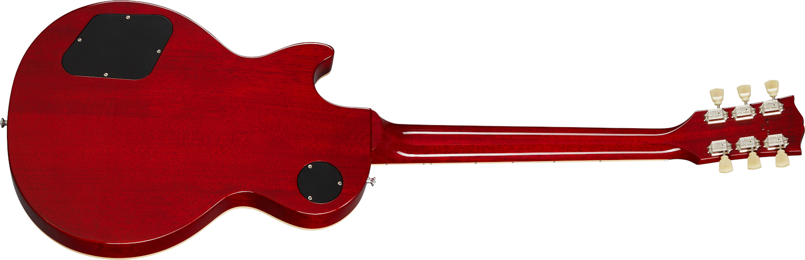 Gibson Les Paul Deluxe 70s Original 2mh Ht Rw - 70s Cherry Sunburst - Guitarra eléctrica de corte único. - Variation 1