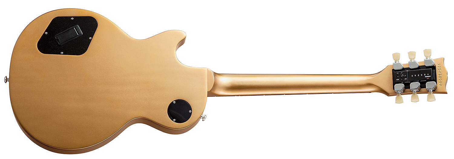 Gibson Les Paul Futura 2014 Minetune Ch - Bullion Gold Vintage Gloss - Guitarra eléctrica de corte único. - Variation 1