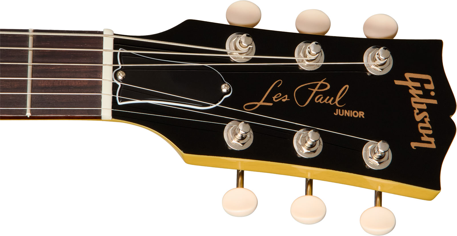 Gibson Les Paul Junior Dc Usa 2s P90 Ht Rw - Tv Yellow - Guitarra eléctrica de doble corte - Variation 10