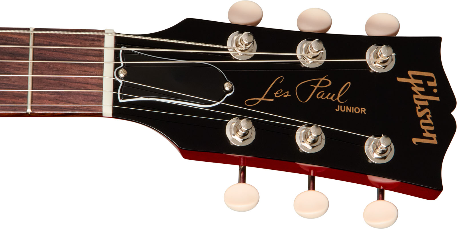 Gibson Les Paul Junior Dc Usa 2s P90 Ht Rw - Vintage Cherry - Guitarra eléctrica de doble corte - Variation 10