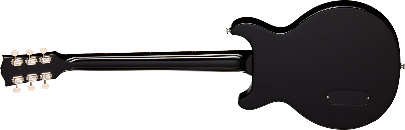 Gibson Les Paul Junior Dc Usa 2s P90 Ht Rw - Ebony - Guitarra eléctrica de doble corte - Variation 7