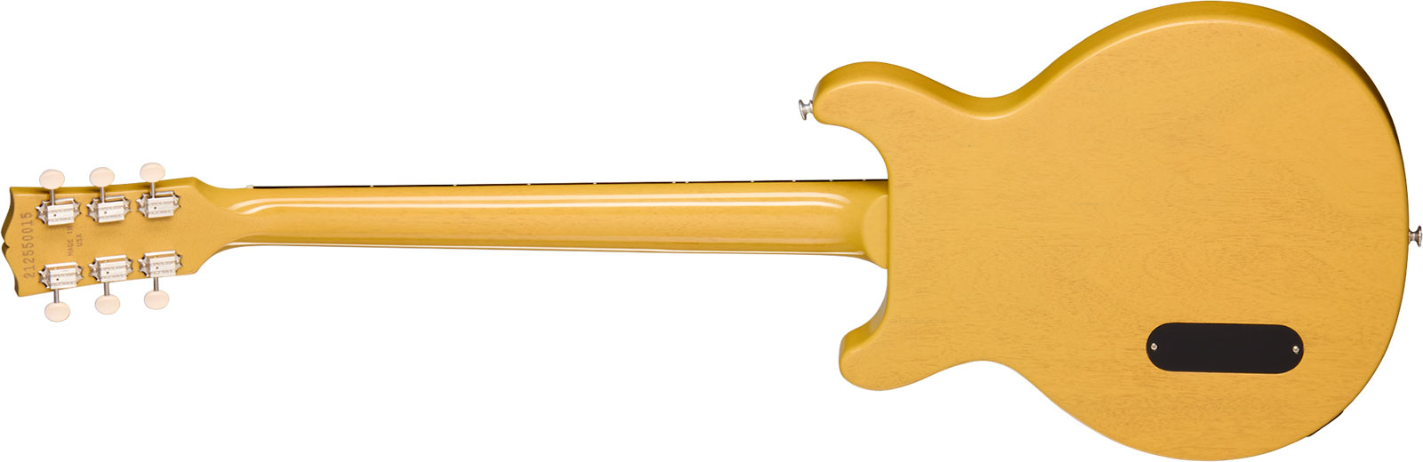 Gibson Les Paul Junior Dc Usa 2s P90 Ht Rw - Tv Yellow - Guitarra eléctrica de doble corte - Variation 7