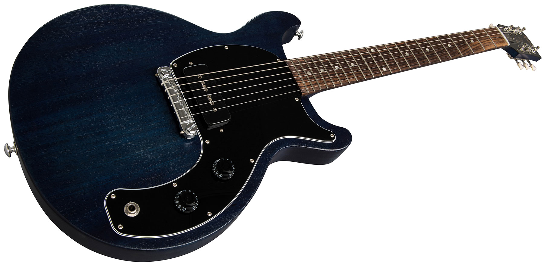 Gibson Les Paul Junior Tribute 2019 P90 Ht Rw - Blue Stain - Guitarra eléctrica de corte único. - Variation 1