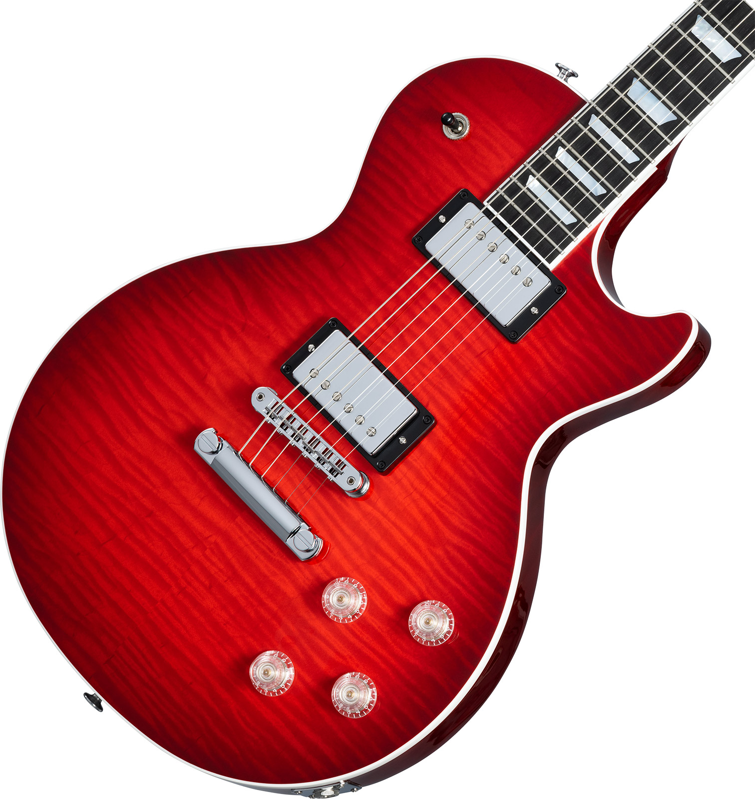 Gibson Les Paul Modern Figured 2h Ht Rw - Cherry Burst - Guitarra eléctrica de corte único. - Variation 3