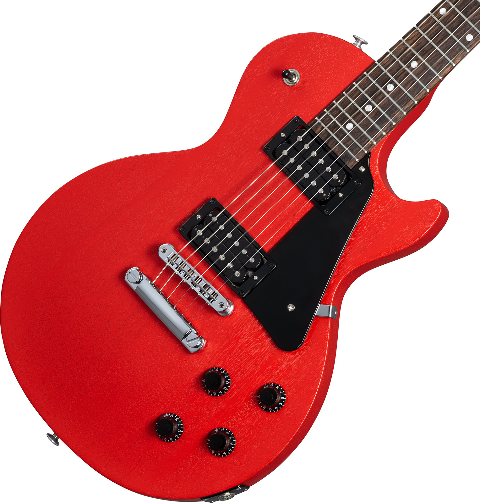 Gibson Les Paul Modern Lite 2h Ht Rw - Cardinal Red - Guitarra eléctrica de corte único. - Variation 3