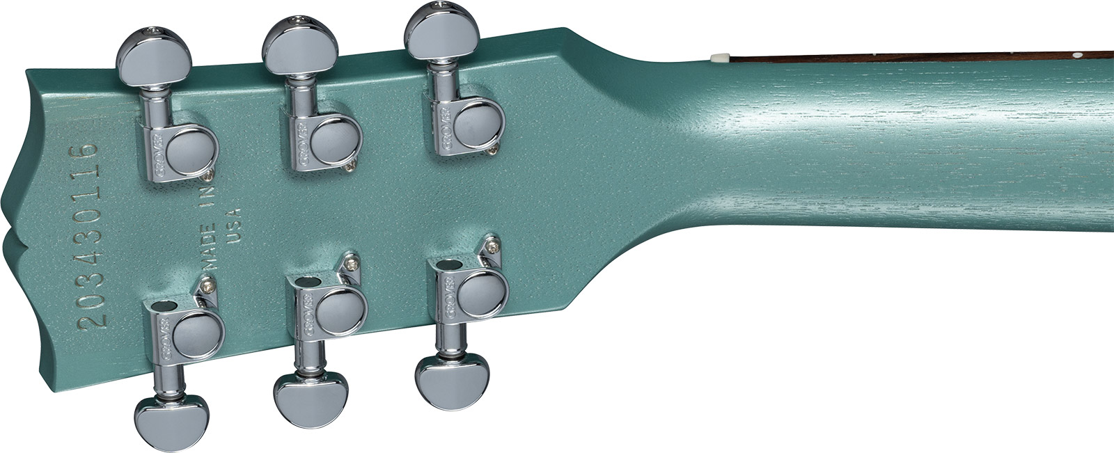 Gibson Les Paul Modern Lite 2h Ht Rw - Satin Inverness Green - Guitarra eléctrica de corte único. - Variation 4