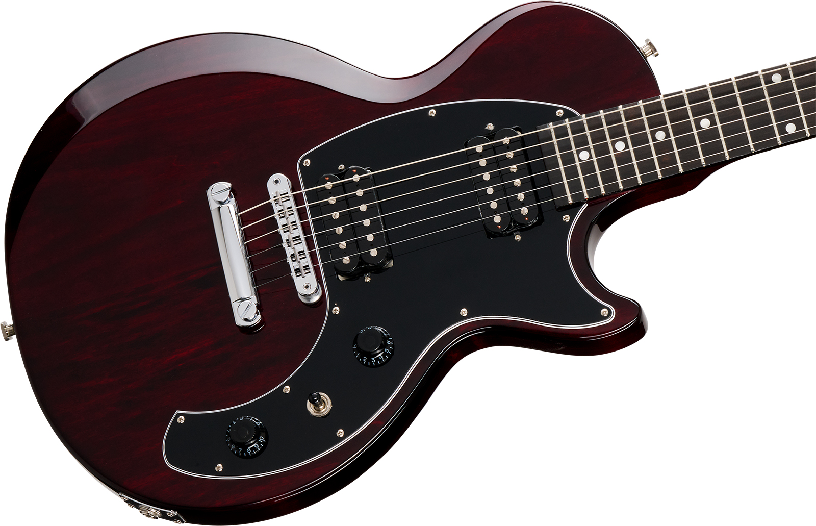 Gibson Les Paul Music City 50th Ann. 2h Ht Eb - Wine Red - Guitarra eléctrica de corte único. - Variation 3