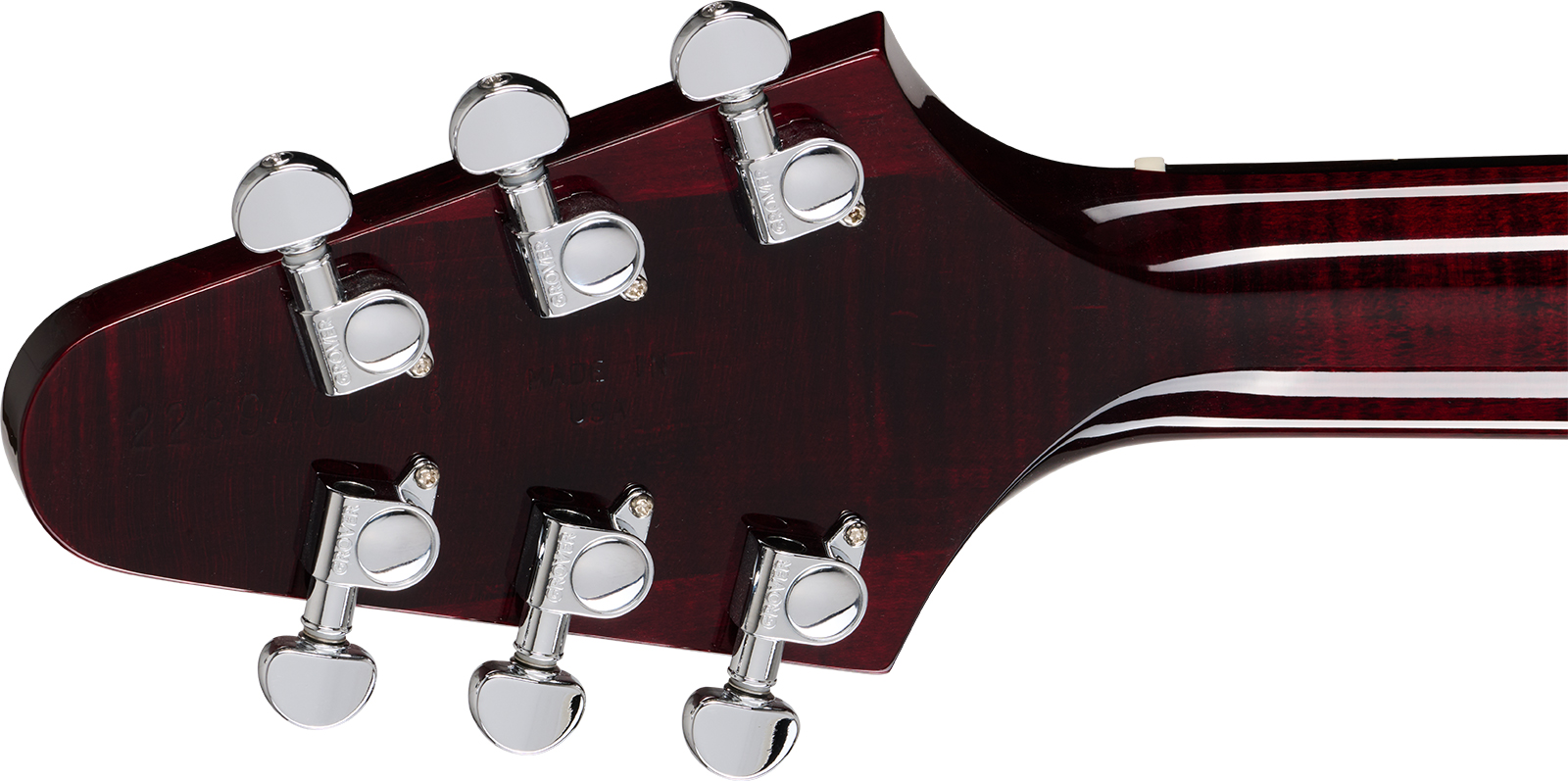 Gibson Les Paul Music City 50th Ann. 2h Ht Eb - Wine Red - Guitarra eléctrica de corte único. - Variation 4
