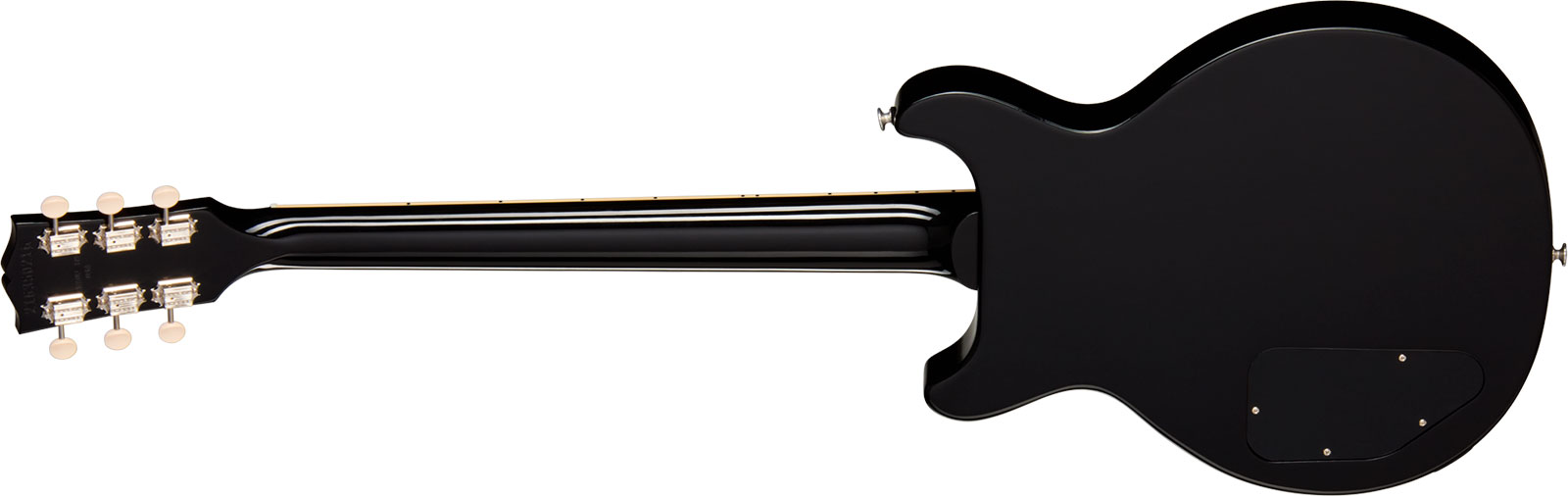 Gibson Les Paul Special Dc Usa 2s P90 Ht Rw - Ebony - Guitarra eléctrica de doble corte - Variation 1