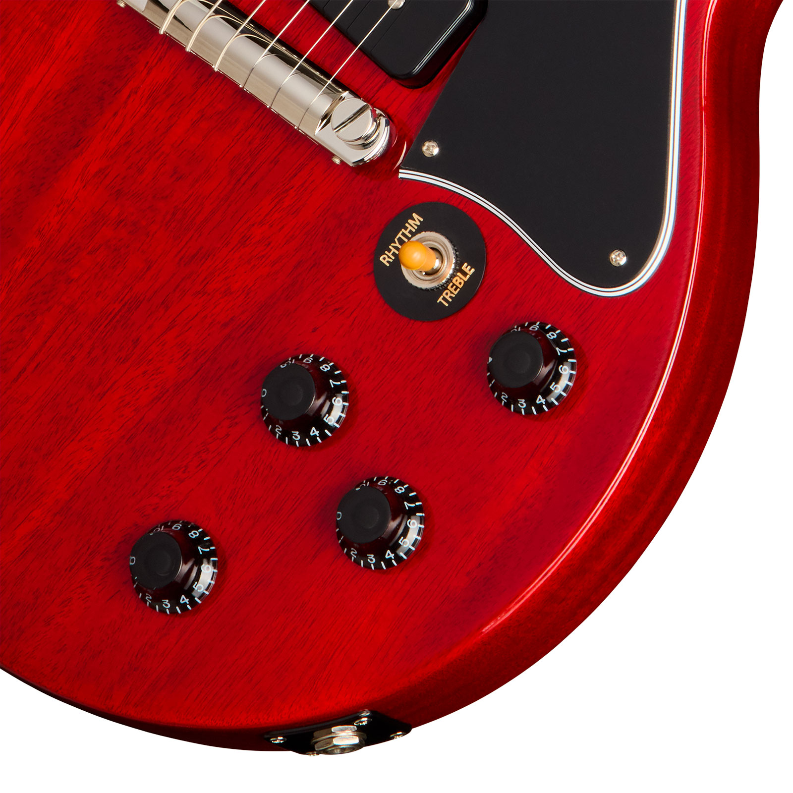Gibson Les Paul Special Dc Usa 2s P90 Ht Rw - Vintage Cherry - Guitarra eléctrica de doble corte - Variation 3