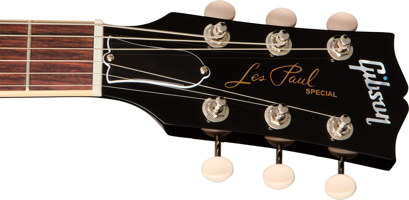 Gibson Les Paul Special Dc Usa 2s P90 Ht Rw - Ebony - Guitarra eléctrica de doble corte - Variation 4