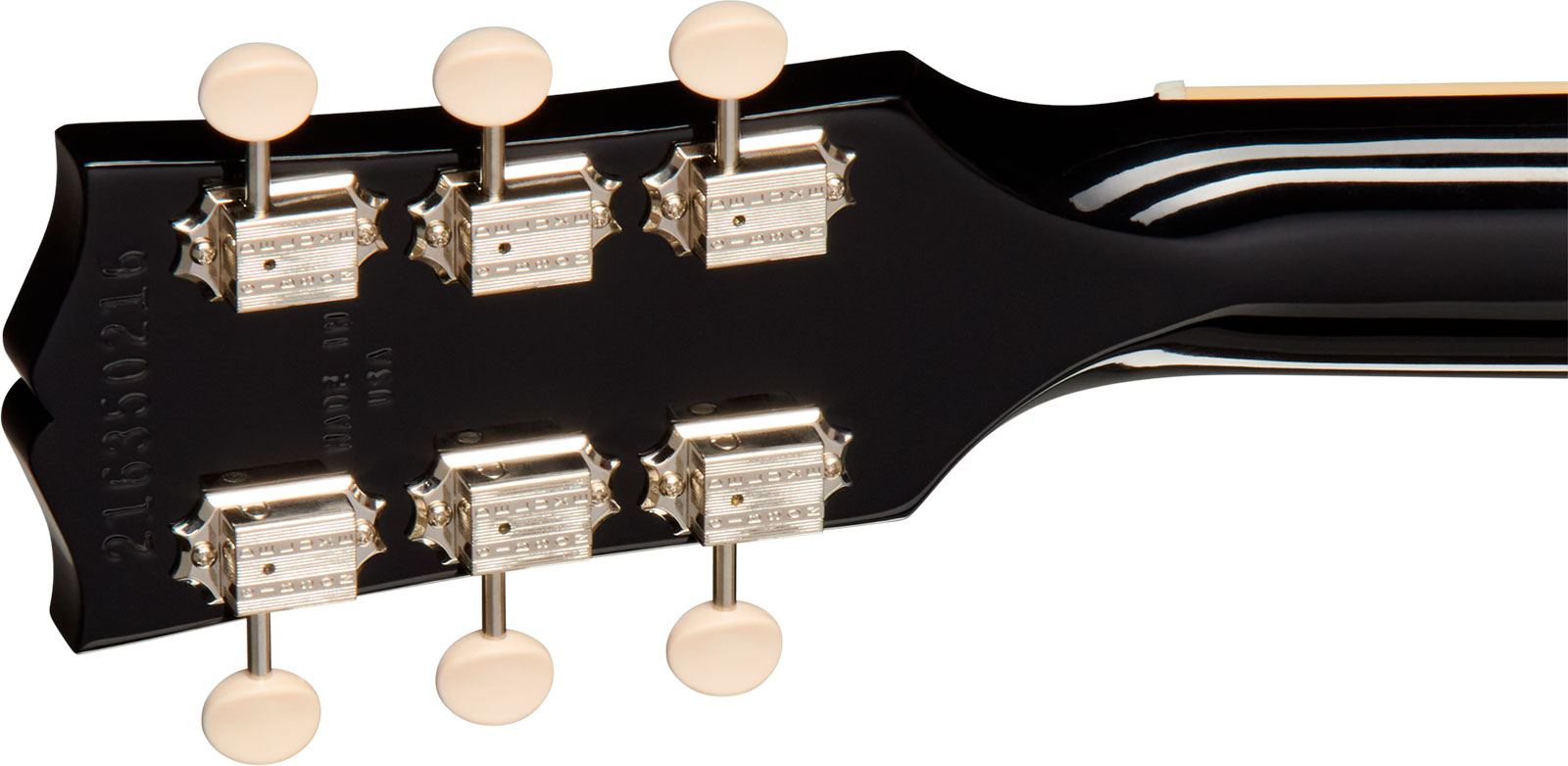 Gibson Les Paul Special Dc Usa 2s P90 Ht Rw - Ebony - Guitarra eléctrica de doble corte - Variation 5