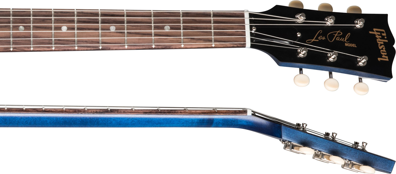 Gibson Les Paul Special Tribute Dc Modern P90 - Blue Stain - Guitarra eléctrica de doble corte - Variation 3