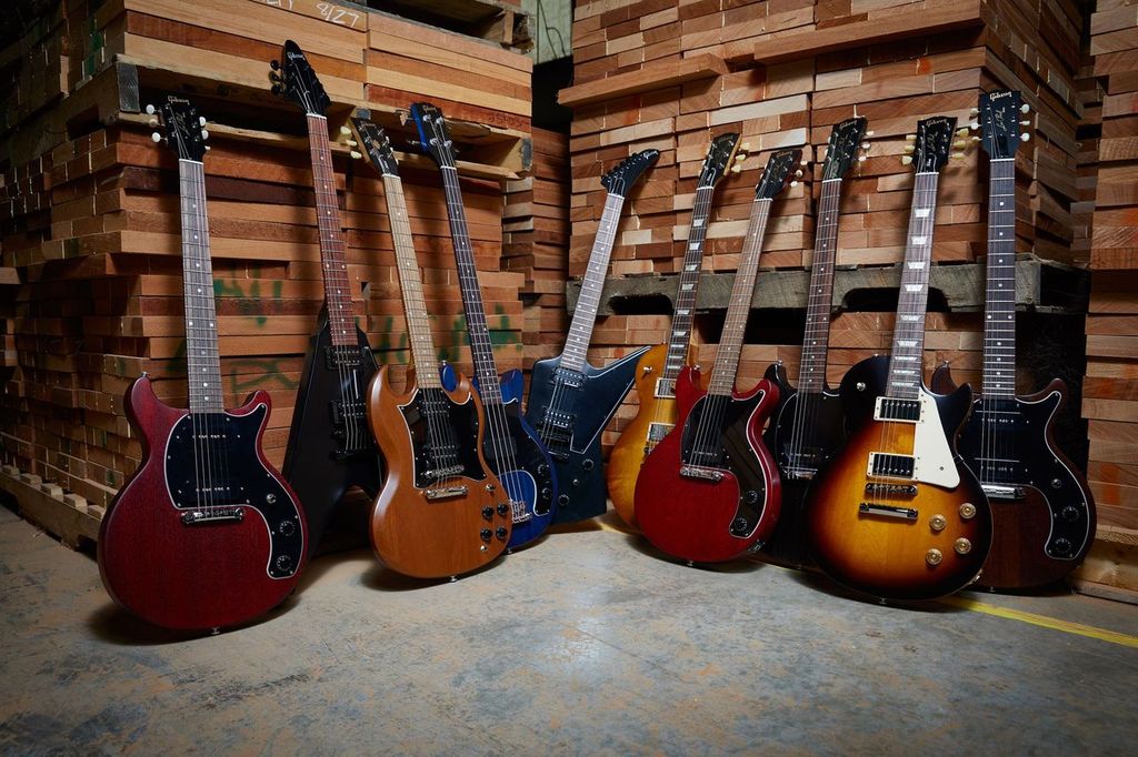 Gibson Les Paul Special Tribute Humbucker Modern 2020 2h Ht Rw - Vintage Cherry Satin - Guitarra eléctrica de corte único. - Variation 4