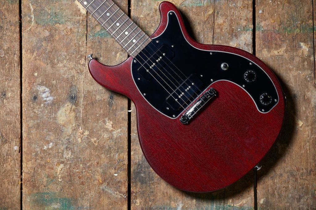 Gibson Les Paul Special Tribute Humbucker Modern 2020 2h Ht Rw - Vintage Cherry Satin - Guitarra eléctrica de corte único. - Variation 6