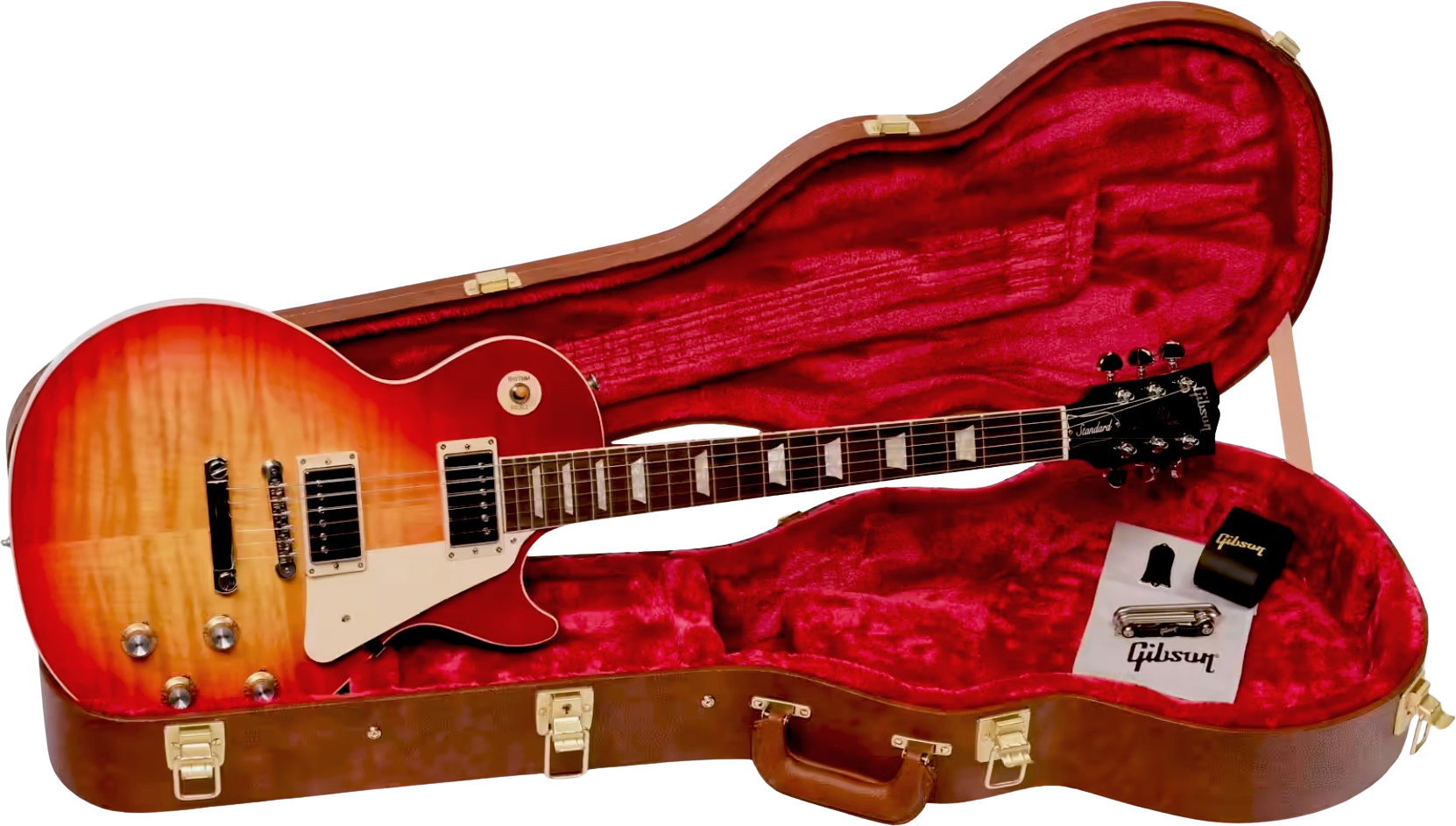 Gibson Les Paul Standard 50s Aaa Original 2h Ht Rw - Heritage Cherry Sunburst - Guitarra eléctrica de corte único. - Variation 3