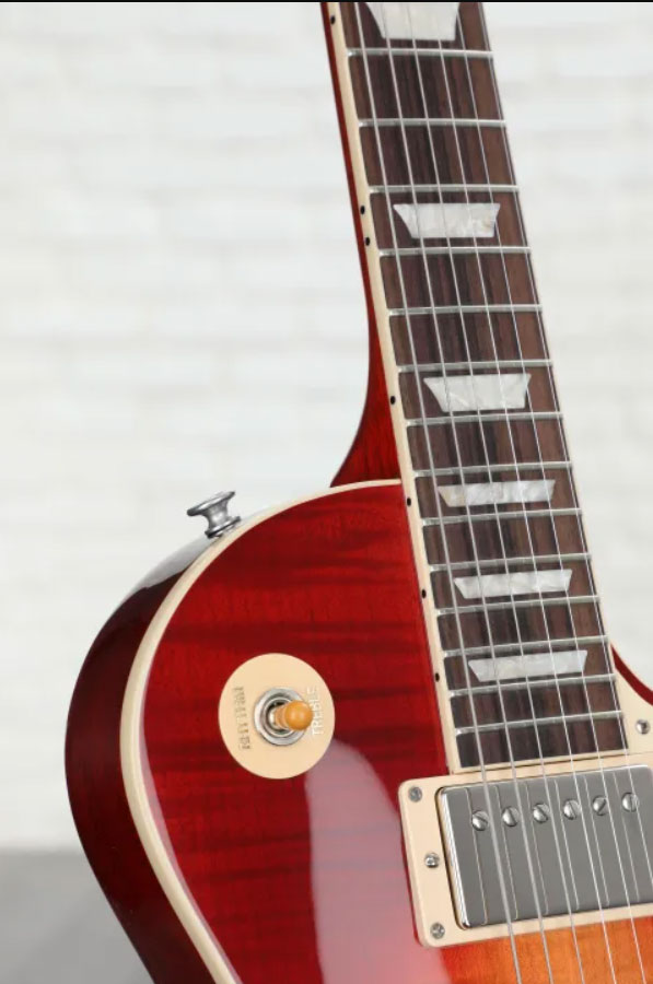 Gibson Les Paul Standard 50s Aaa Top 2h Ht Rw - Heritage Cherry Sunburst - Guitarra eléctrica de corte único. - Variation 4