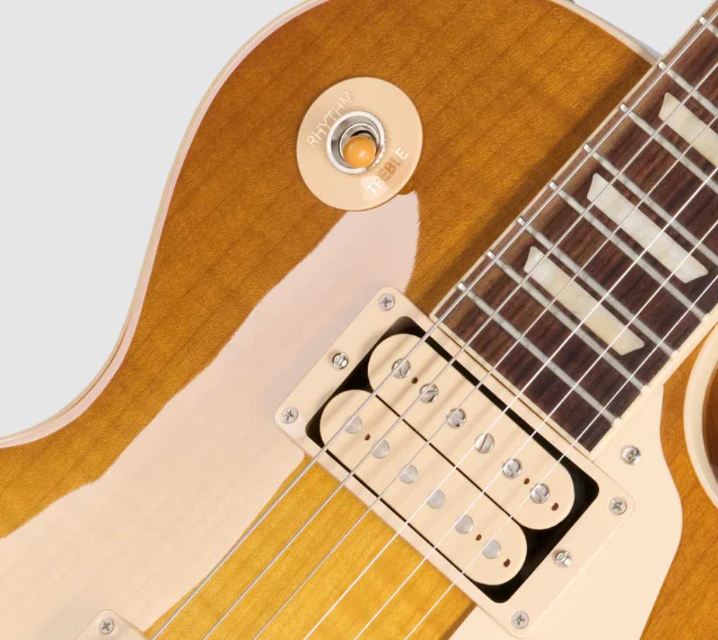 Gibson Les Paul Standard 50s Double Trouble Original Usa 2h Ht Rw - Vintage Honey Burst - Guitarra eléctrica de corte único. - Variation 1