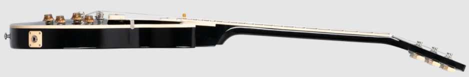 Gibson Les Paul Standard 50s P90 Original Ltd 2p90 Ht Rw - Ebony - Guitarra eléctrica de corte único. - Variation 2