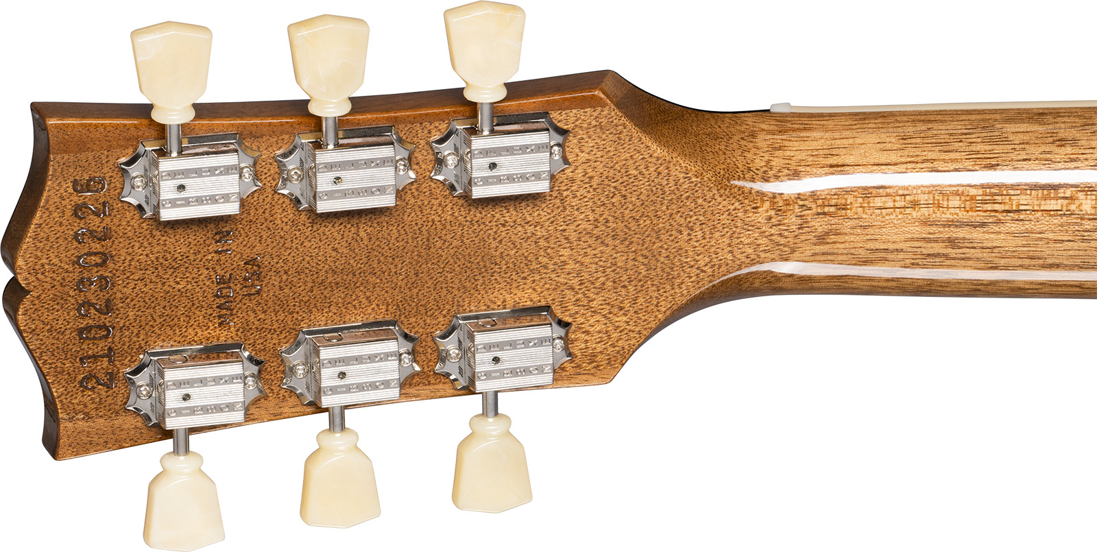 Gibson Les Paul Standard 50s Plain Top Custom Color 2h Ht Rw - Cardinal Red - Guitarra eléctrica de corte único. - Variation 4