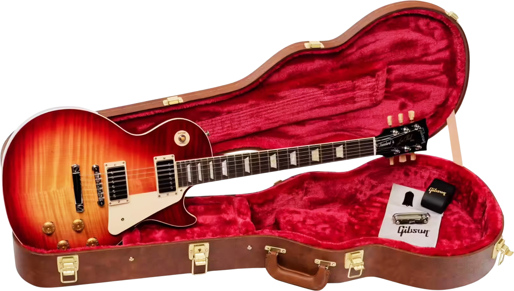 Gibson Les Paul Standard 60s Aaa Original 2h Ht Rw - Heritage Cherry Sunburst - Guitarra eléctrica de corte único. - Variation 3
