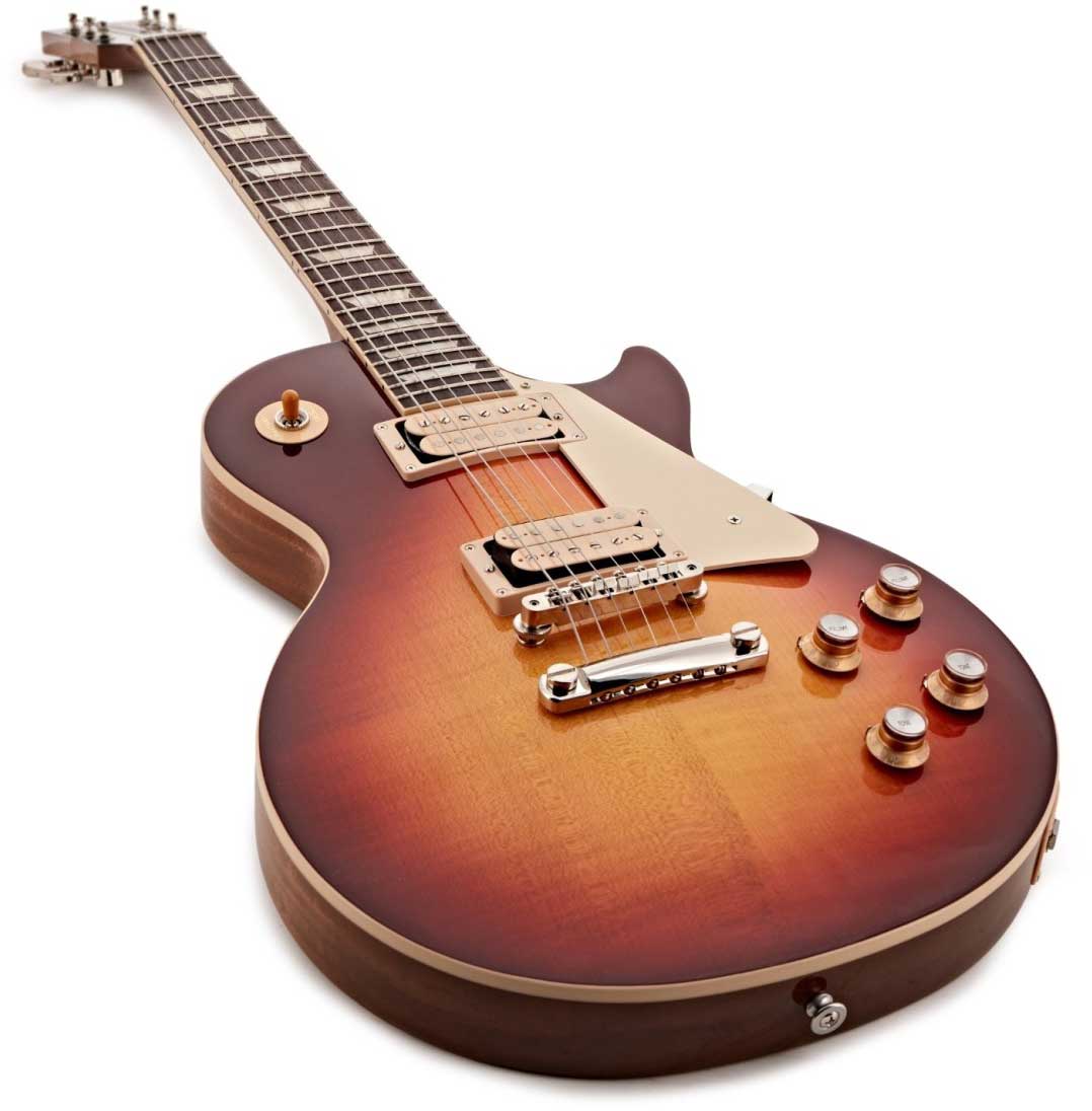 Gibson Les Paul Standard 60s Double Trouble Original Usa 2h Ht Rw - Vintage Bourbon Burst - Guitarra eléctrica de corte único. - Variation 2