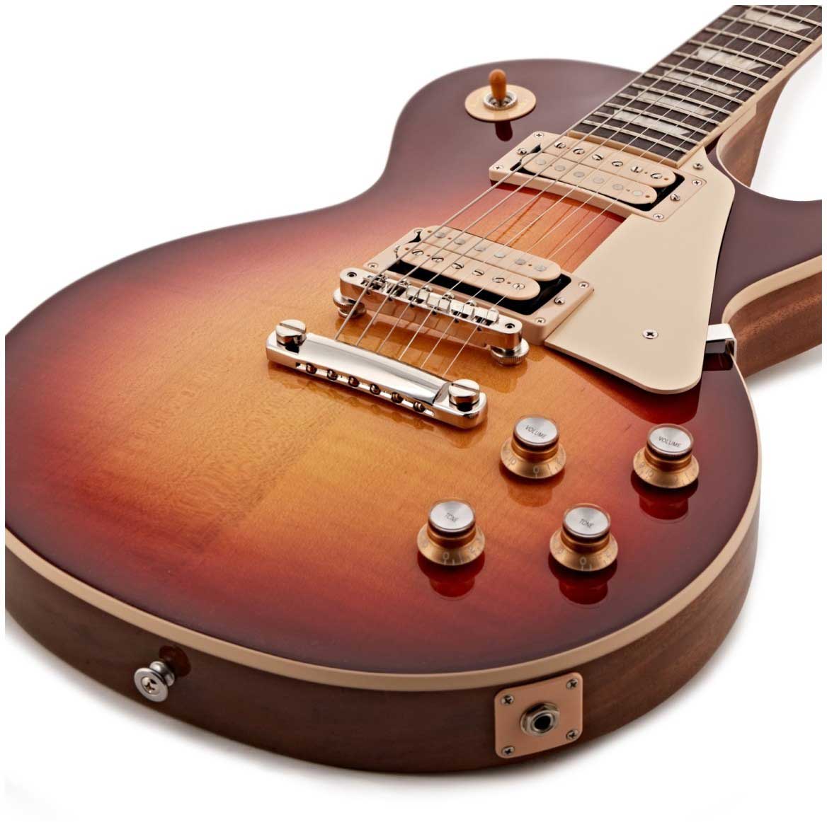 Gibson Les Paul Standard 60s Double Trouble Original Usa 2h Ht Rw - Vintage Bourbon Burst - Guitarra eléctrica de corte único. - Variation 3
