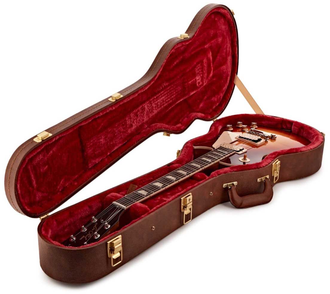 Gibson Les Paul Standard 60s Double Trouble Original Usa 2h Ht Rw - Vintage Bourbon Burst - Guitarra eléctrica de corte único. - Variation 7